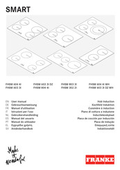 Franke FHSM 603 3I DZ WH Manual Del Usuario