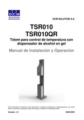 DCM SOLUTION TSR010 Manual De Instalación Y Operación