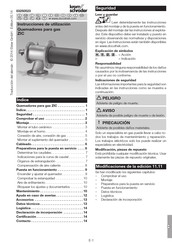 Krom Schroder ZIC 165 Instrucciones De Utilizacion