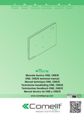 Comelit ONE/E Manual Tecnico