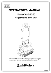 Whittaker Smart Care TRIO Manual Del Operador