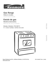 Kenmore 790.3667 Serie Manual De Uso Y Cuidado