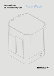 Formlabs Form Wash Instrucciones De Instalacion Y Uso