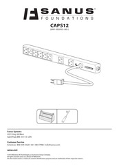 Sanus CAPS12 Manual Del Usuario