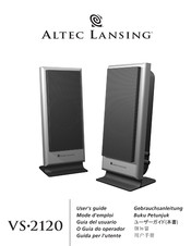 Altec Lansing VS-2120 Guia Del Usuario