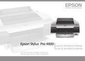 Epson STYLUS PRO 4800 Guía De Referencia Rápida