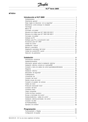 Danfoss VLT 2800 Serie Manual De Instrucciones