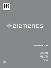 HK Audio Elements EA 600 Manual De Instrucciones