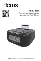 iHome iPL23 Manual De Instrucciones