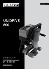 Leister UNIDRIVE 500 100 V Manual Del Usuario