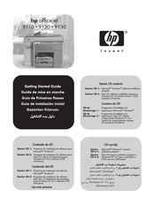 HP officejet 9120 Guía De Instalación Inicial