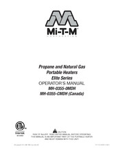 Mi-T-M Corporation Elite Serie Manual Del Operador