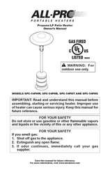 DESA Heating Products All-Pro SPC-54PHS El Manual Del Propietario