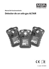 Msa ALTAIR Manual De Funcionamiento