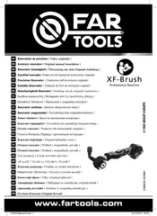 Far Tools XF-Brush Traduccion Del Manual De Instrucciones Originale