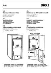 Baxi P-30 Instrucciones De Instalación, Montaje Y Funcionamiento