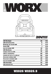 Worx WX026.9 Guia De Inicio Rapido