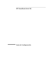 HP OmniBook XE Serie Guía De Configuración