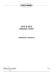 Bibby Scientific Techne GT-5 Manual Del Operador