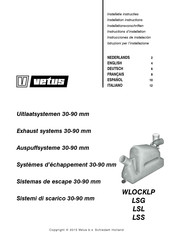 Vetus WLOCKLP Instrucciones De Instalación