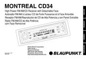 Blaupunkt MONTREAL CD34 Manual Del Usuario