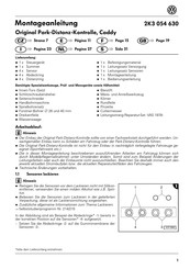 Volkswagen 2K3 054 630 Manual De Montaje