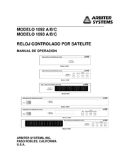 Arbiter Systems 1093 B Manual De Operación