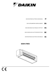 Daikin EDEH FWD Serie Manual Del Usuario