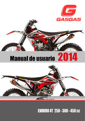 GasGas Enduro 4T 300 cc Manual De Usuario