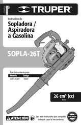 Truper SOPLA-26T Instructivo