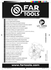 Far Tools LS 700D Traduccion Del Manual De Instrucciones Originale