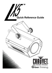 Chauvet LX5 Guía De Referencia Rápida