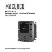 Macurco RD-12 Instrucciones Para El Usuario