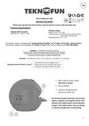 Teknofun 811 302 Instrucciones De Uso