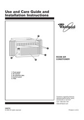 Whirlpool ACQ062PK0 Manual De Uso Y Cuidado E Instrucciones De Instalación