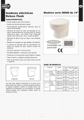 JABSCO Deluxe Flush 58080-1012 Manual De Instrucciones