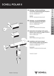 Schell 03 995 03 99 Instrucciones De Montaje Y Mantenimiento