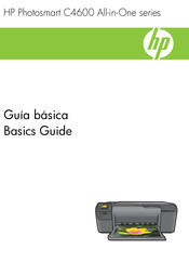 HP Photosmart C4600 Serie Guía Básica