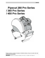 eXact PipeCut 450 Pro Serie Manual De Instrucciones