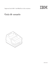 IBM 4610 SureMark Guía De Usuario