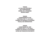 RIDGID OF45200SS Guia De Inicio Rapido