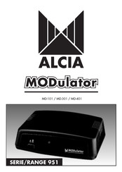 ALCIA MODulator 95148 Manual De Instrucciones