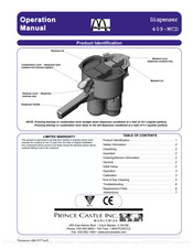 Prince Castle 409-MCD Manual De Operación