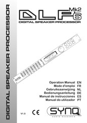 SYNQ DLP-6 MK2 Manual De Instrucciones