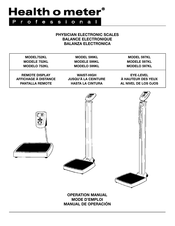 Health O Meter 752KL Manual De Operación