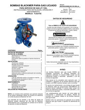 Blackmer TLGLF3C Instrucciones Para Instalación, Operación Y Mantenimiento