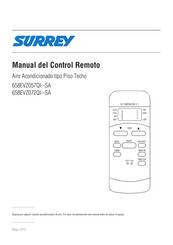 SURREY 658EVZ072QI SA Serie Manual De Instrucciones