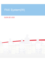 Kyocera FAX System W Serie Guía De Uso