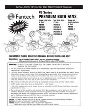 Fantech PB230HV-2 Manual De Instalación, Funcionamiento Y Mantenimiento