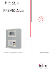 INIM Electronics Previdia Max Manual Usuario